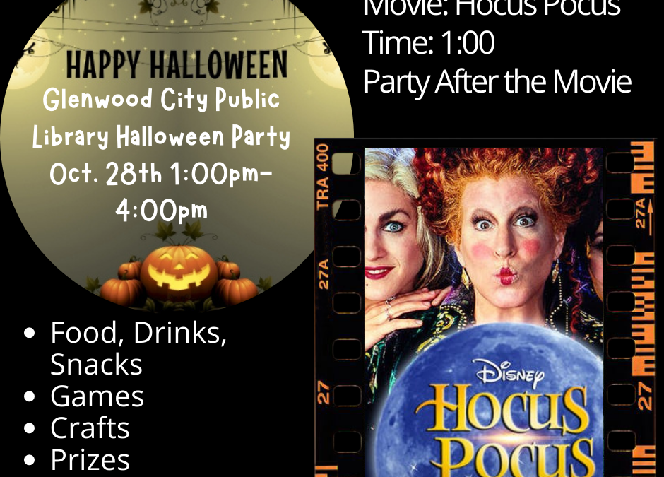 Halloween Party Oct 28