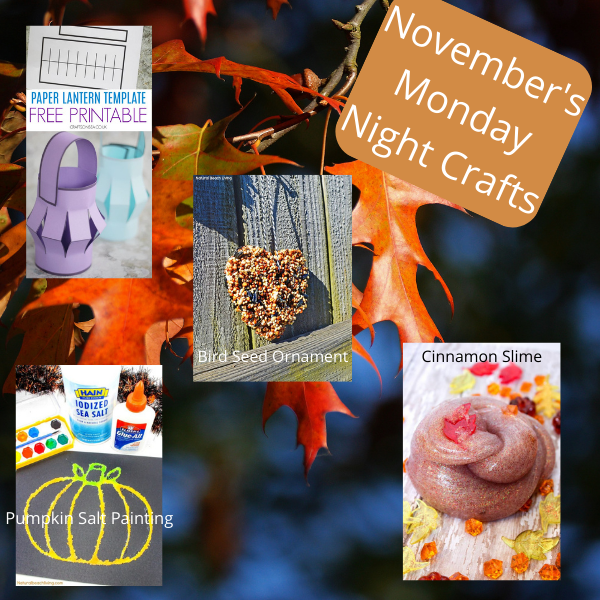 November’s Monday Night Crafts